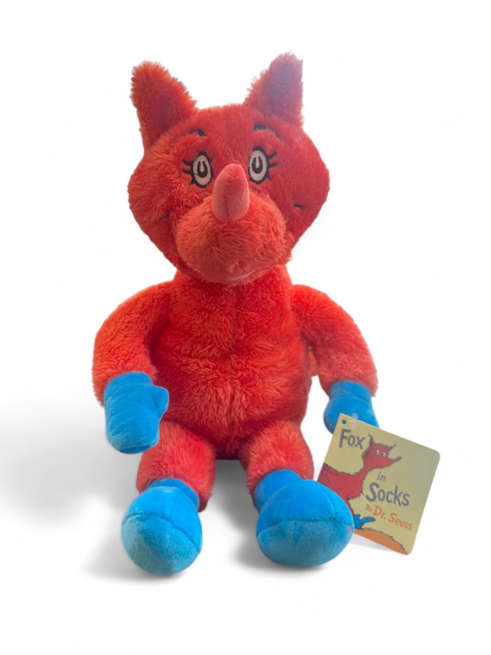 Dr. Seuss ‘Fox in Socks’ 13” Plush Toy (NWT)